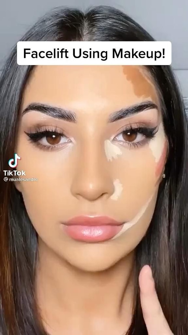 Yüz Germe Görünümünü Makyajla Şekillendirme: Göz Alıcı Bir Etki İçin İpuçları